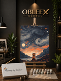 Celestial Silhouette - Professional Paint by Numbers Kit by OBLEEX