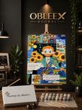 Van Gogh Mosaic - Professional Paint by Numbers Kit by OBLEEX