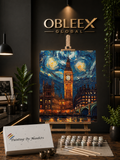 Imperial Starry Night - Professional Paint by Numbers Kit by OBLEEX