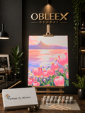 Horizon Bloom - Professional Paint by Numbers Kit by OBLEEX