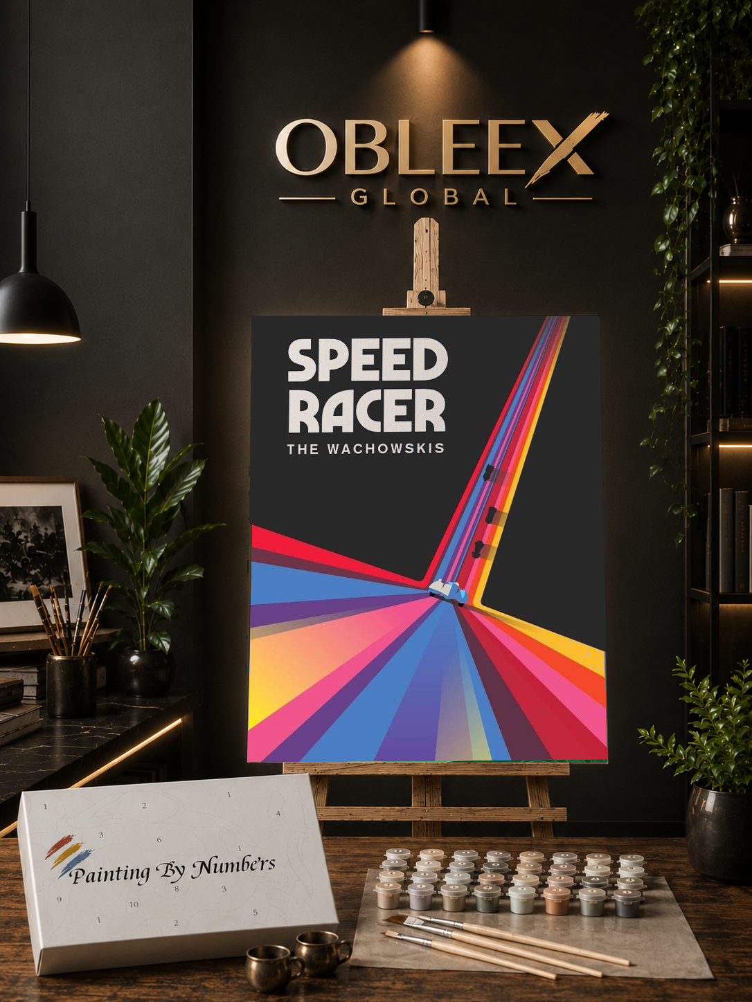 Spectrum Velocity - Professional Paint by Numbers Kit by OBLEEX