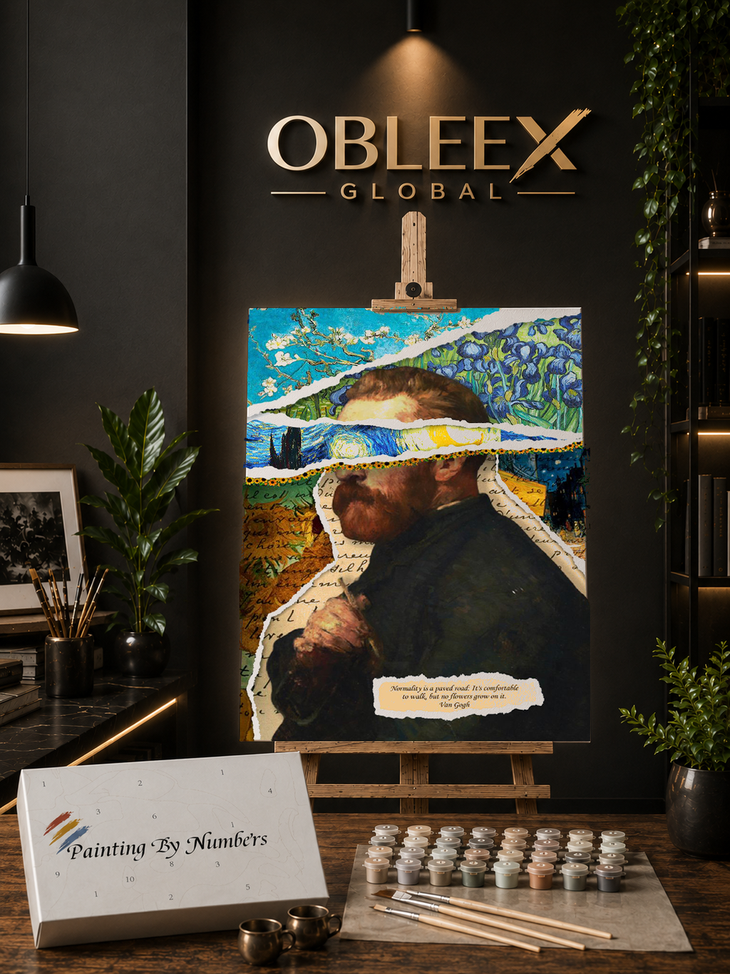 Van Gogh Legacy - Professional Paint by Numbers Kit by OBLEEX
