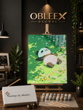 Lazy Panda - Professional Paint by Numbers Kit by OBLEEX